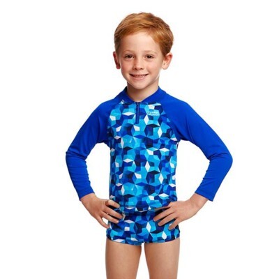 Ice Fortress Toddler Boy's Zippy Rash Vest