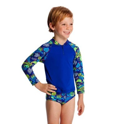 Catch Of The Day Toddler Boy's Zippy Rash Vest