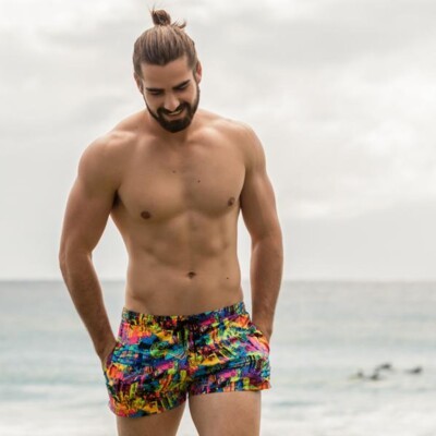 Top Bloke Men's Shorty Shorts Short