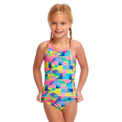 Sunkissed Toddler Girl's Tankini & Brief Two Piece