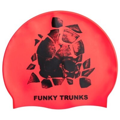 Bone Head  Silicone Swimming Cap