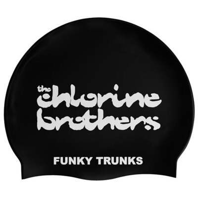 The Chlorine Brothers  Silicone Swimming Cap