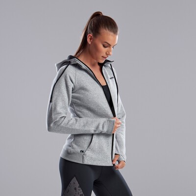 Morning Mist Ladies Snug Zip Hoodie