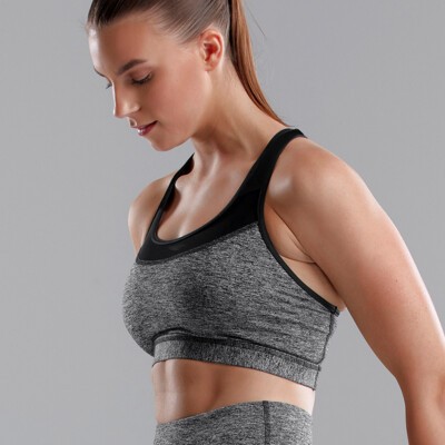 Track Star Ladies Sports Racer Crop Top