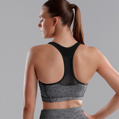 Track Star Ladies Sports Racer Crop Top
