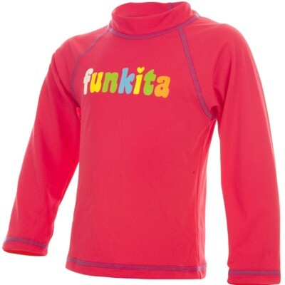 Still Pink Toddler Girl's Long Sleeved Rash Vest