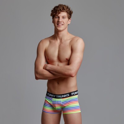 Light Stripes Men's Underwear Trunks