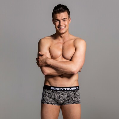 Midnight Dragon Men's Underwear Trunks