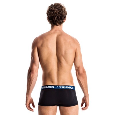 Still Black Men's Underwear Trunks