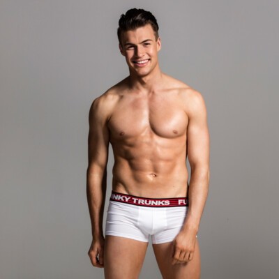 Still White Men's Underwear Trunks