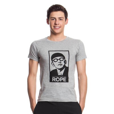 Pull The Rope - Grey Boy's Crew Neck T-Shirt
