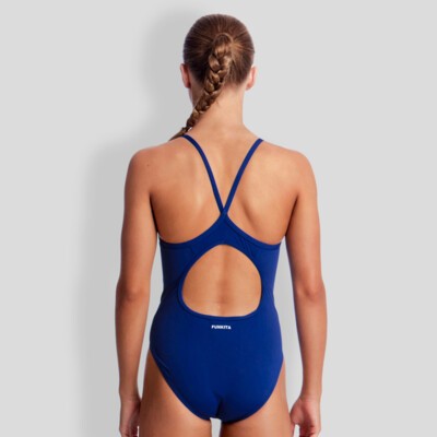 Still Ocean Girl's Diamond Back One Piece