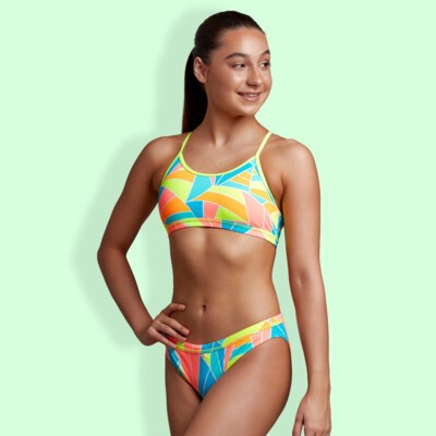 Summer Sails Girl's Racerback Two Piece