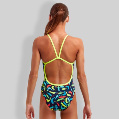 Funkita Racerback Two Piece Supernova Girls Swimwear