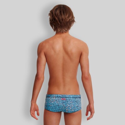 Blue Stone Boy's Classic Trunks