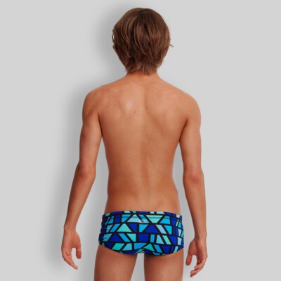Funky Trunks Sidewinder Swim Trunks Depth Charge Boys Swimwear