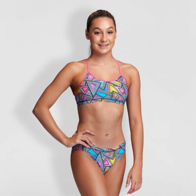 Prism Break Girl's Racerback Two Piece