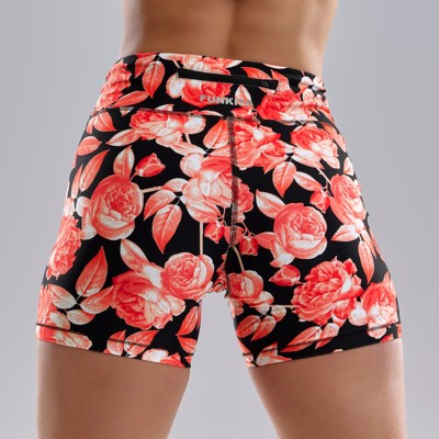 Funkita Fit Gym Short Speckled Ladies Activewear