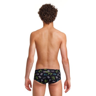 Funky Trunks Sidewinder Swim Trunks Hidden Depths | Boys