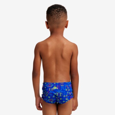 Funky Trunks Square Swim Trunks Hands Off Toddler Boys Swimwear