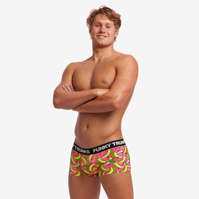 Mens pink trunks underwear sale