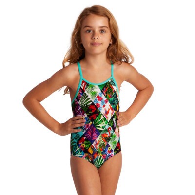 Jungle Jam Toddler Girl's Printed One Piece