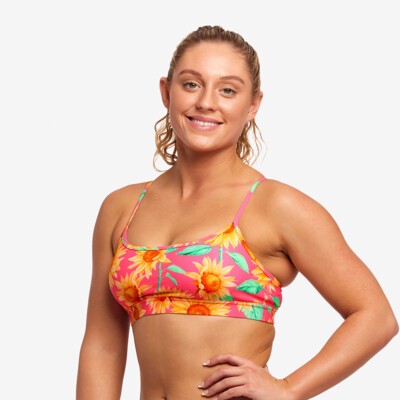 Cher Ladies Swim Crop Top