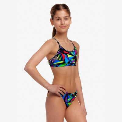 Beat It Girl's Racerback Two Piece