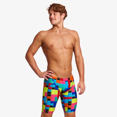 Funky Trunks Training Swim Jammers Broken Circle Mens Swimwear