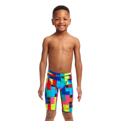 Blocked Toddler Boy's Miniman Jammers