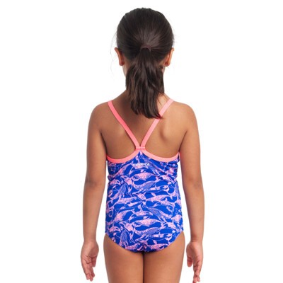 Minky Pinky Toddler Girl's Printed One Piece