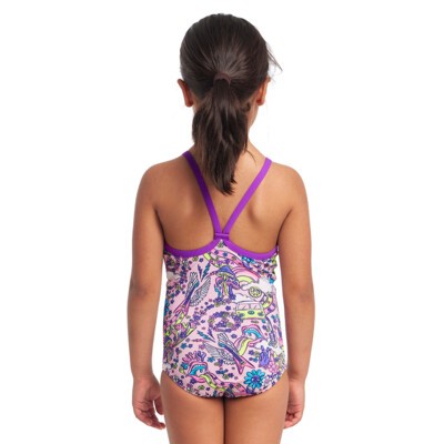 Donkey Doll Toddler Girl's Printed One Piece