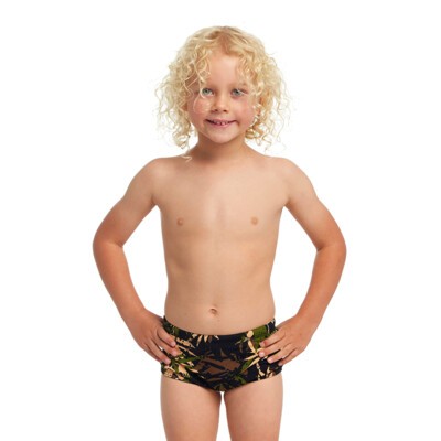 Gigi Jo Jo Toddler Boy's Printed Trunks