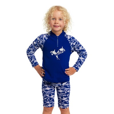Beached Bro Toddler Boy's Zippy Rash Vest