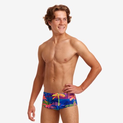 Funky Trunks Sidewinder Swim Trunks Day Nighta | Boys Swimwear