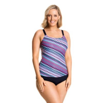 Static Attack Ladies Scoop Neck Tankini
