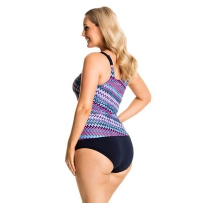 Static Attack Ladies Scoop Neck Tankini