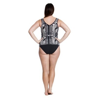 Empire Night Ladies Zip Front Tankini