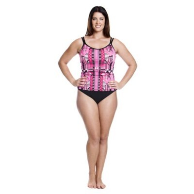 Empire Rose Ladies Split Strap Tankini