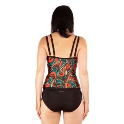 Cassini Ladies Split Strap Tankini