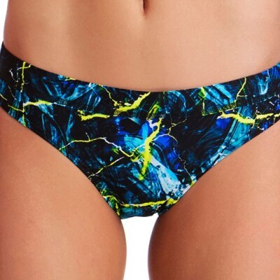 Midnight Marble Ladies Sports Brief