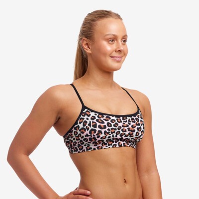 Some Zoo Life Ladies Swim Crop Top