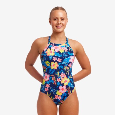In Bloom Ladies Sky Hi One Piece
