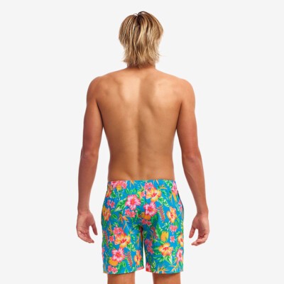 Funky Trunks Shorty Shorts Beach Short In Bloom Mens Beachwear