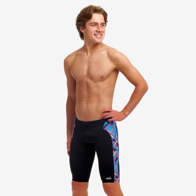 Funky Trunks Training Swim Jammers Chaz Michael | Boys Swimwear