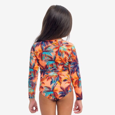 G12 FUNKITA 未使用 ファンキタ Tropical Sunrise Funkita Eclipse One Piece Strapping | Ladies Swimwear