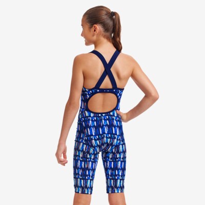 Perfect Teeth Girl's Fast Legs One Piece