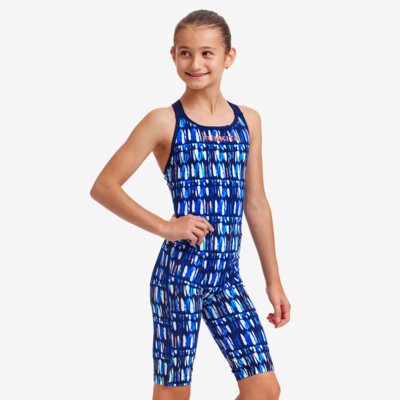 Perfect Teeth Girl's Fast Legs One Piece