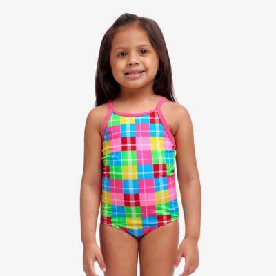 Party Patch Toddler Girl's Printed One Piece