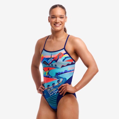 Vive La Funky Ladies Single Strap One Piece